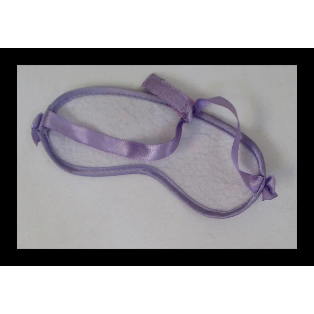 Build A Bear Workshop Purple Butterfly & Hearts Eye Mask